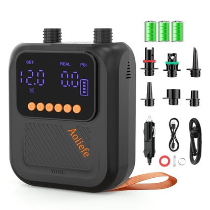 Rechargeable SUP Pump with 20 PSI Auto Shutoff