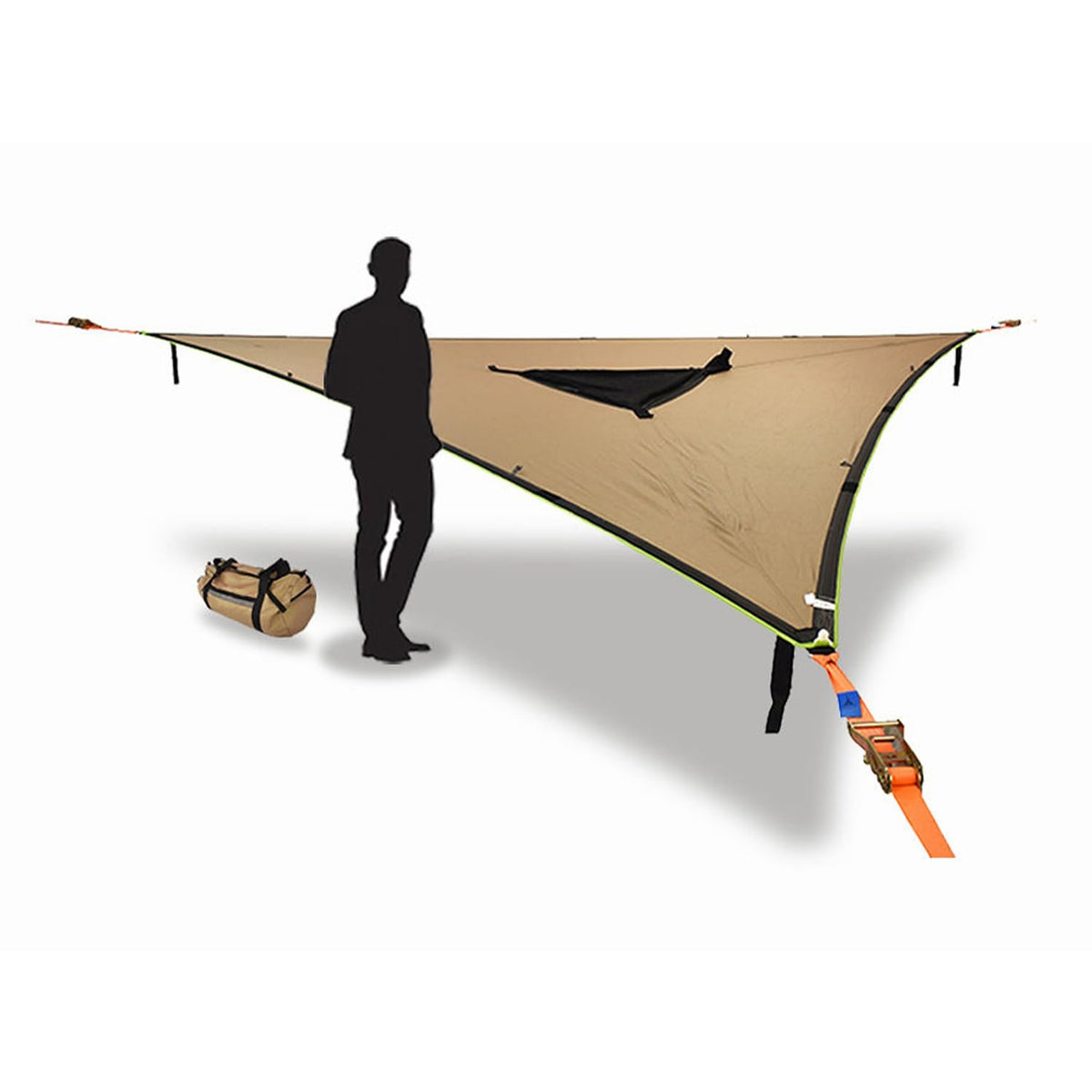 Giant Tree Hammock with Multi-Person Capacity