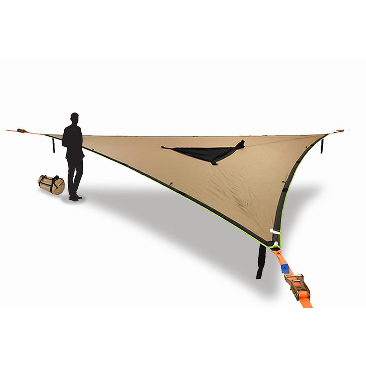 Giant Tree Hammock with Multi-Person Capacity