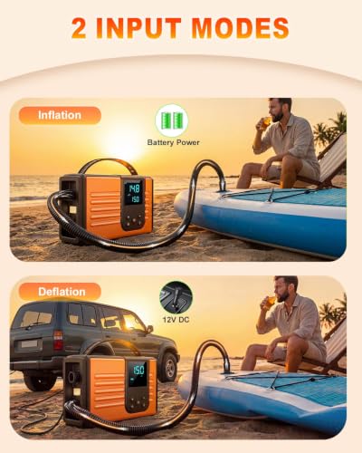 Electric SUP Pump with 50 PSI High-Pressure Power