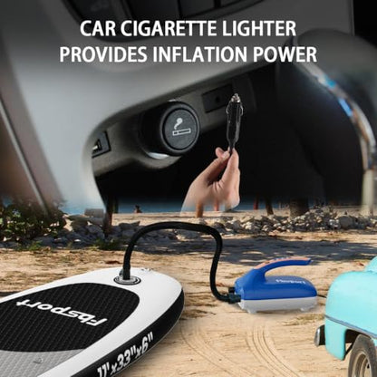 Electric SUP Pump with 20 PSI Auto Inflation