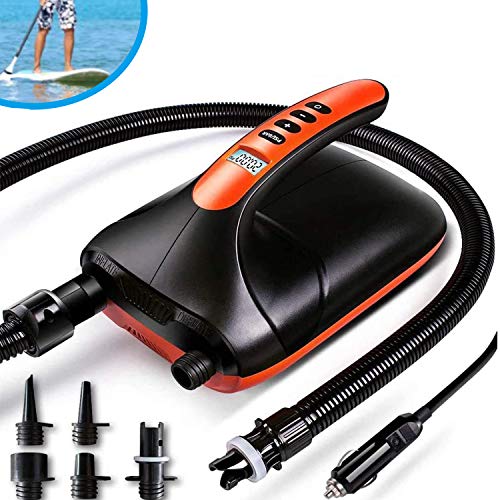 Electric SUP Pump with Dual-Stage 20 PSI Inflation