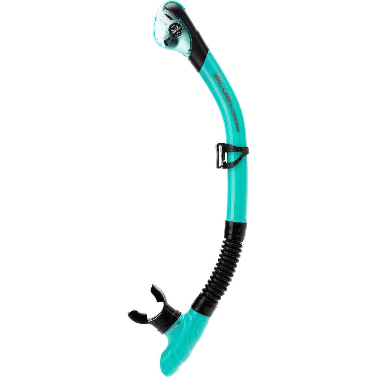 Cressi 3 Pc Travel Snorkel Set, Explorer Set, Mask & Tonga Fins, Dry Valve