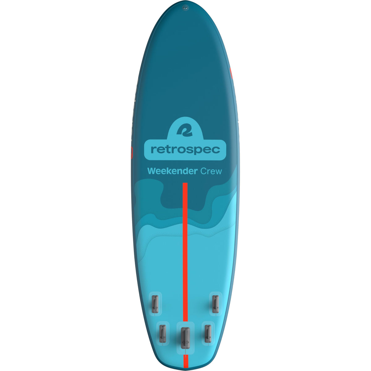Retrospec Weekender Crew Multi-Person Paddle Board, Inflatable, Party SUP