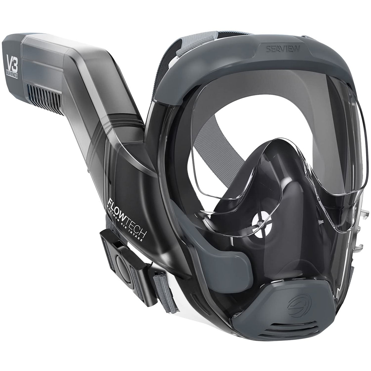 Seaview 180 V3 Full Face Snorkel Mask - Snorkeling Gear for Adults
