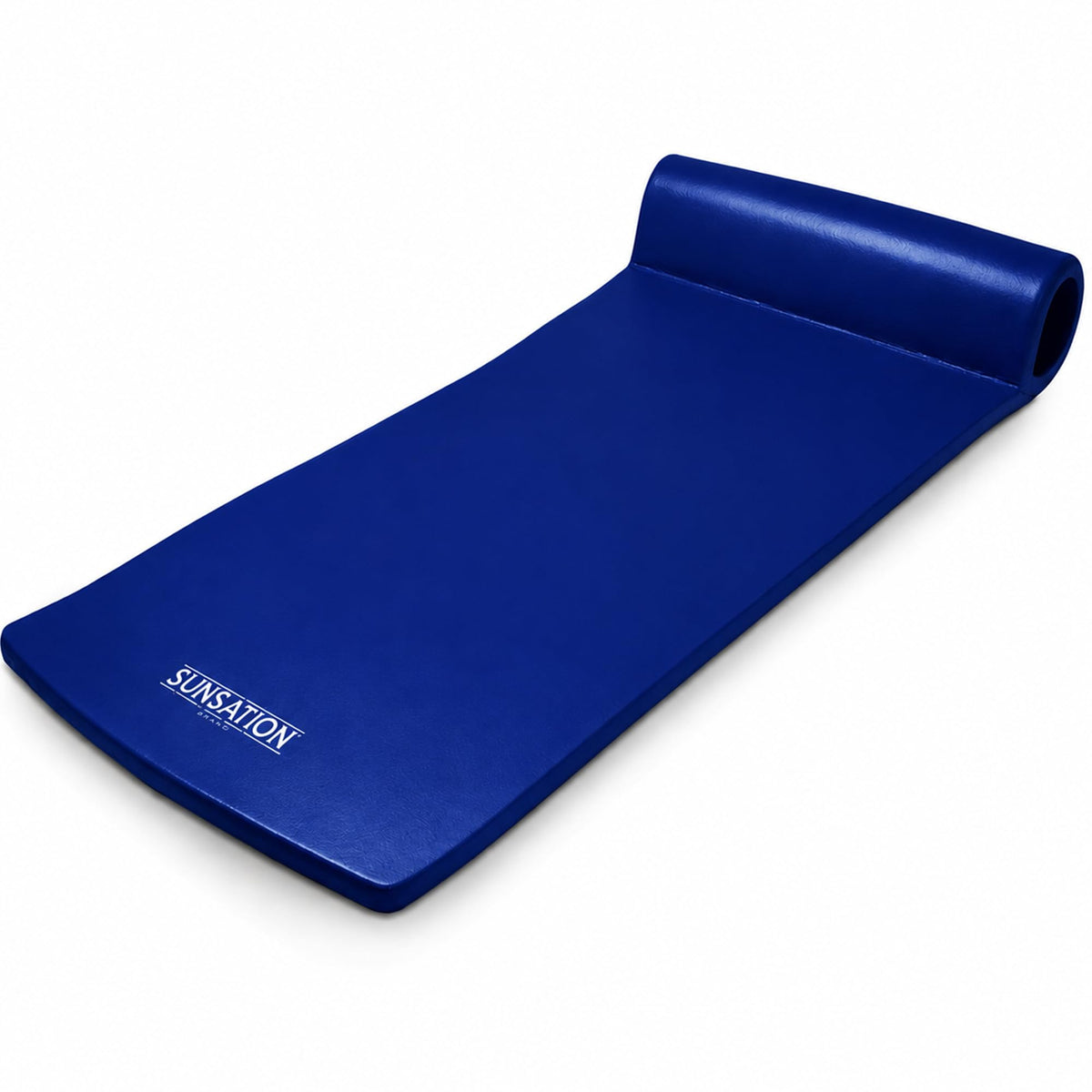 TRC Recreation Sunsation 1.75" Thick Foam Pool Float Lounger w/ Headrest for Lounging & Sunbathing in Swimming Pools, Beaches & Lakes, 70" x 26