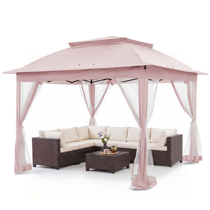 COOS BAY Pop Up Gazebo with Netting