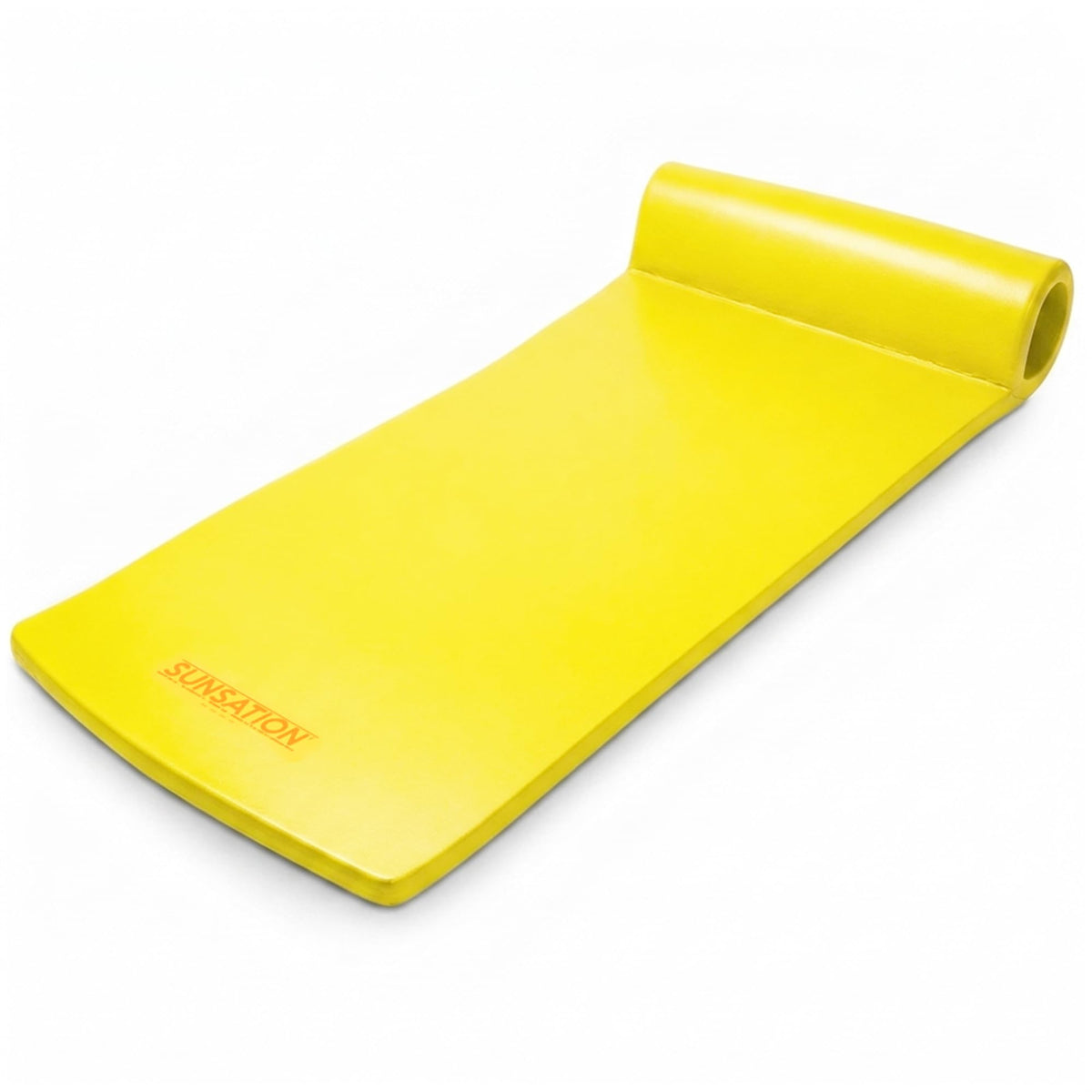 TRC Recreation Sunsation 1.75" Thick Foam Pool Float Lounger w/ Headrest for Lounging & Sunbathing in Swimming Pools, Beaches & Lakes, 70" x 26