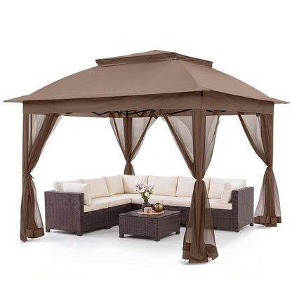 COOS BAY Pop Up Gazebo with Netting