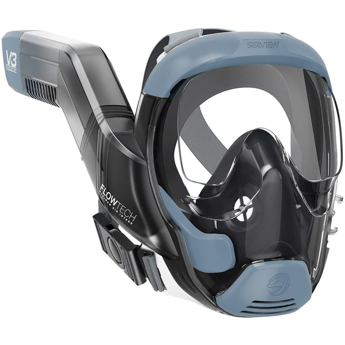 Seaview 180 V3 Full Face Snorkel Mask - Snorkeling Gear for Adults