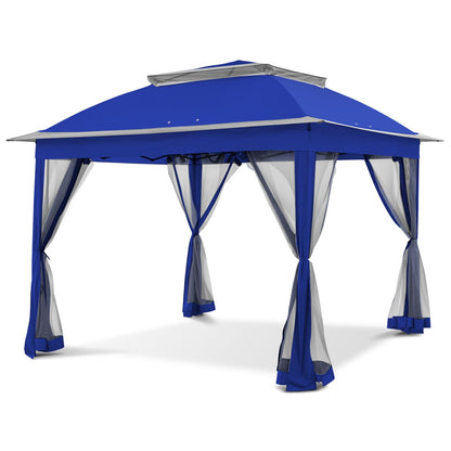COOS BAY Pop Up Gazebo with Netting