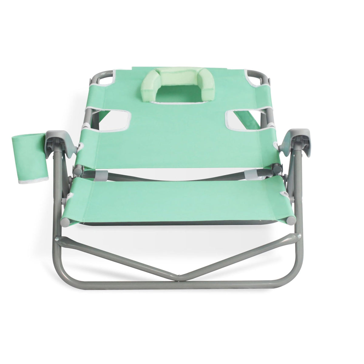 Ostrich The Heavy-Duty Backpacker, Portable Beach Chair w/Face Hole,4 Pack