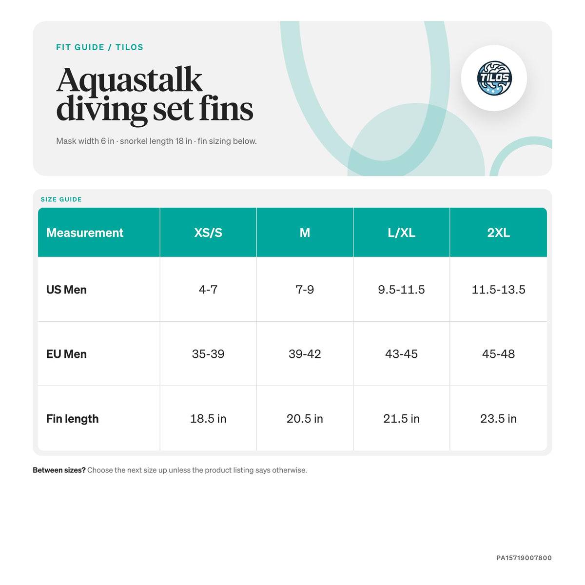 Tilos Aquastalk Diving Set with Mesh Carry Bag