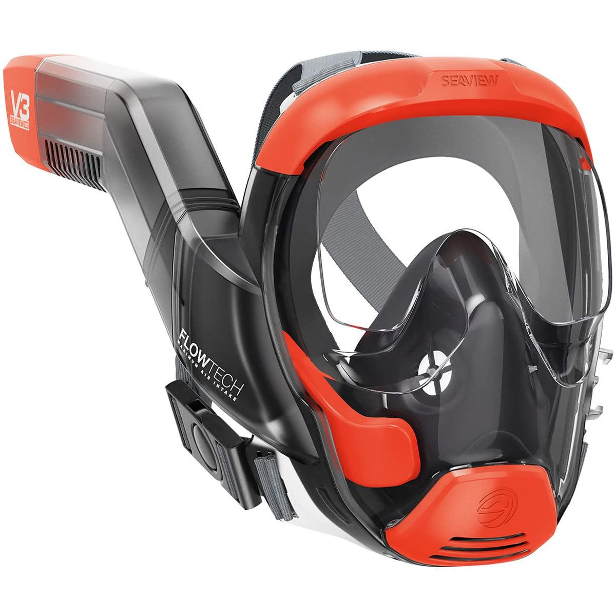 Seaview 180 V3 Full Face Snorkel Mask - Snorkeling Gear for Adults