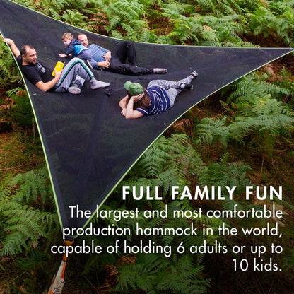 Giant Tree Hammock with Multi-Person Capacity