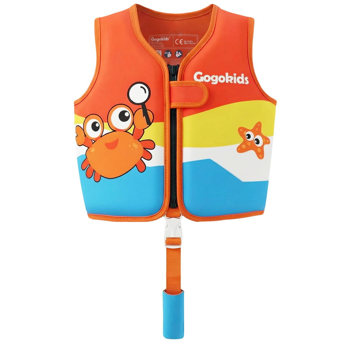 Gogokids Toddler Swim Vest Floaties, Swimming Jacket Pool Floats 33-125 lbs