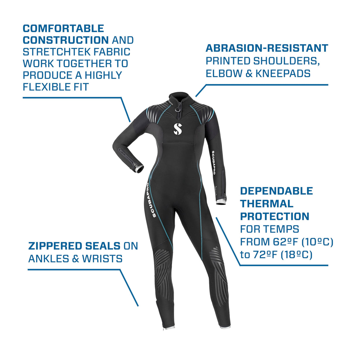 Scubapro Definition Steamer 5mm Women's Wetsuit