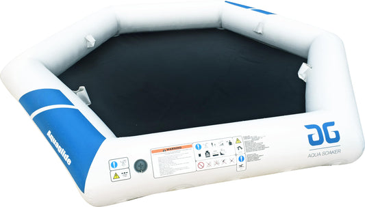 AquaGlide Soaker Lounge Floating Pool Lounger – Inflatable Water Chair for Relaxing, Durable PVC, Comfortable Backrest, Easy to Inflate, Perfect for Lakes, Pools & Rivers
