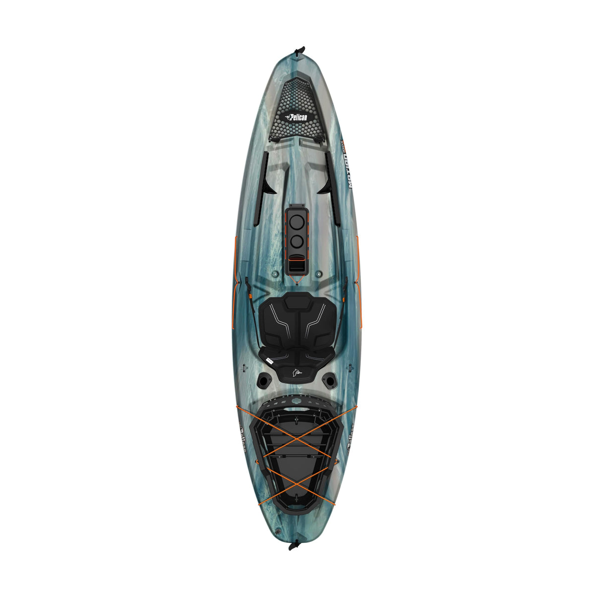 Pelican Sentinel 100X - Angler Sit on top Fishing Kayak - Lightweight - Ergolounge™ Seating System