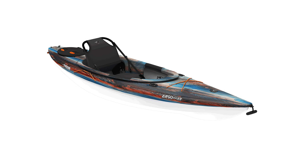 Pelican Argo 100XR - Premium Sit-in Recreational Kayak - Lightweight one Person Kayak - 10 ft