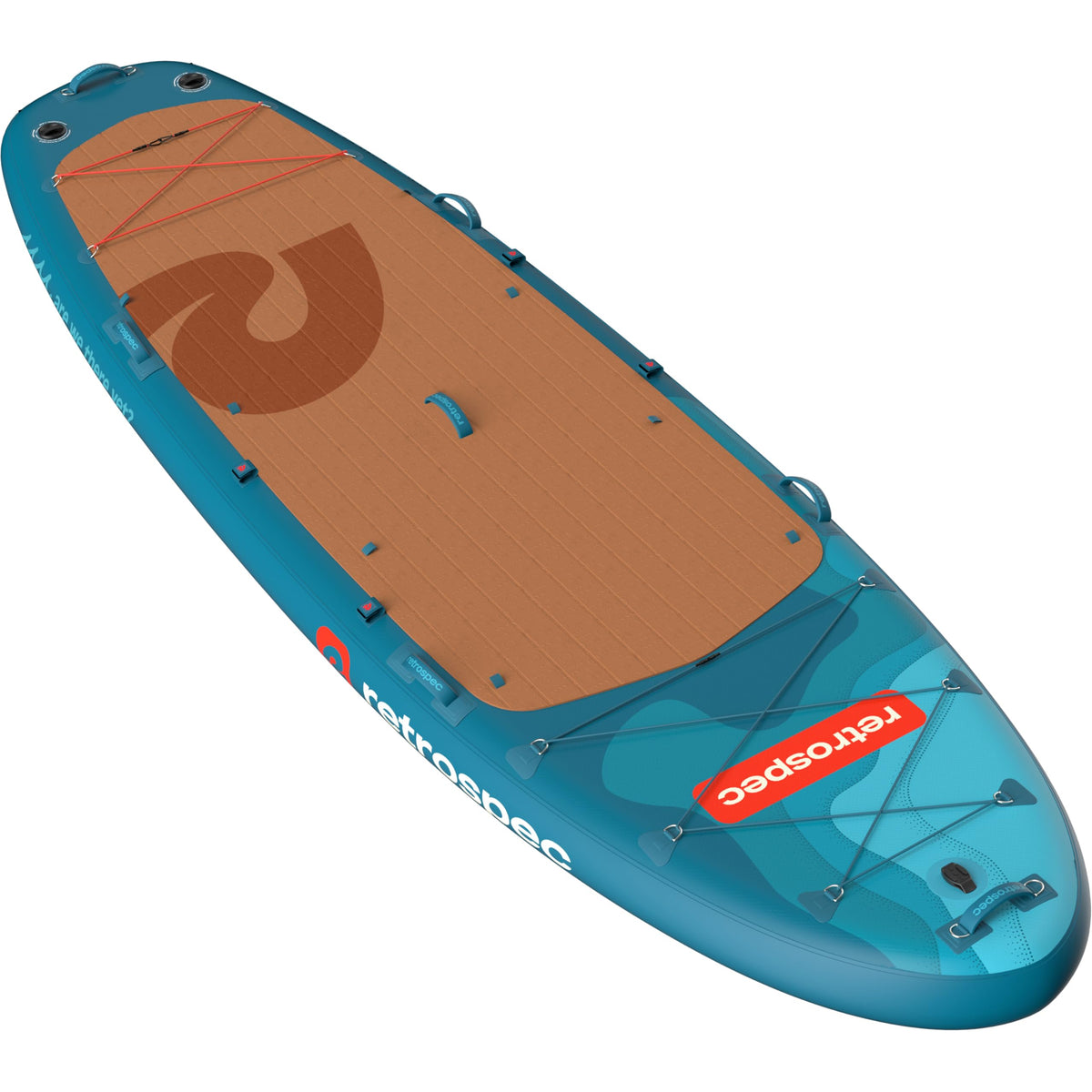 Retrospec Weekender Crew Multi-Person Paddle Board, Inflatable, Party SUP