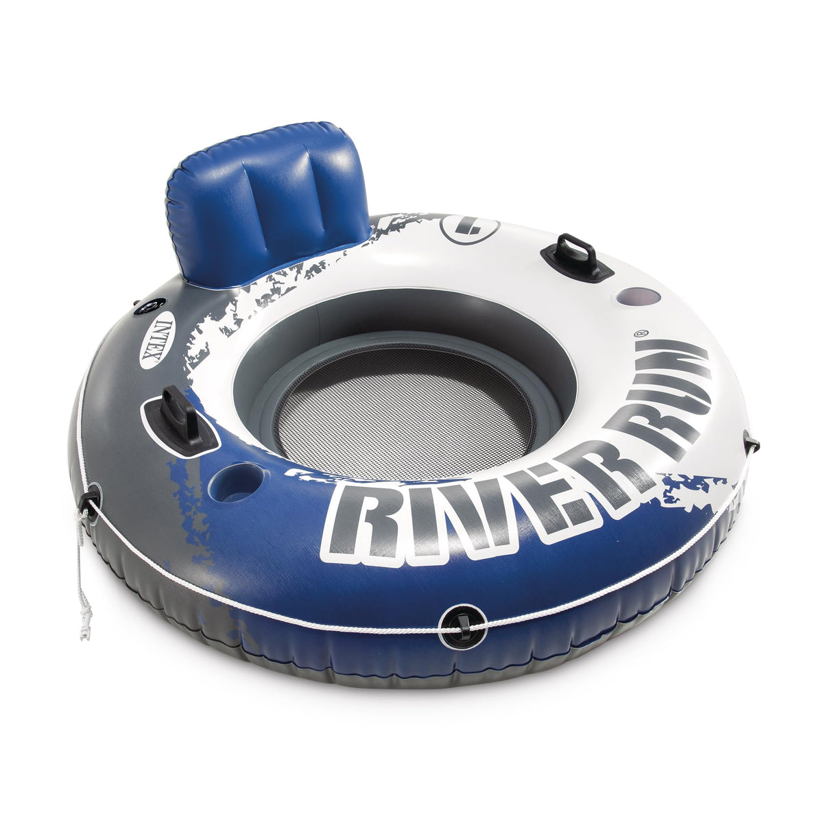 INTEX River Run 1 Inflatable Floating Lake Lounge for Adults, 2-Pack