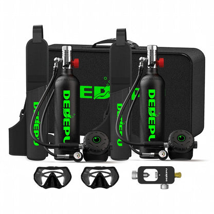 1L Mini Scuba Tank with Portable Air Cylinder