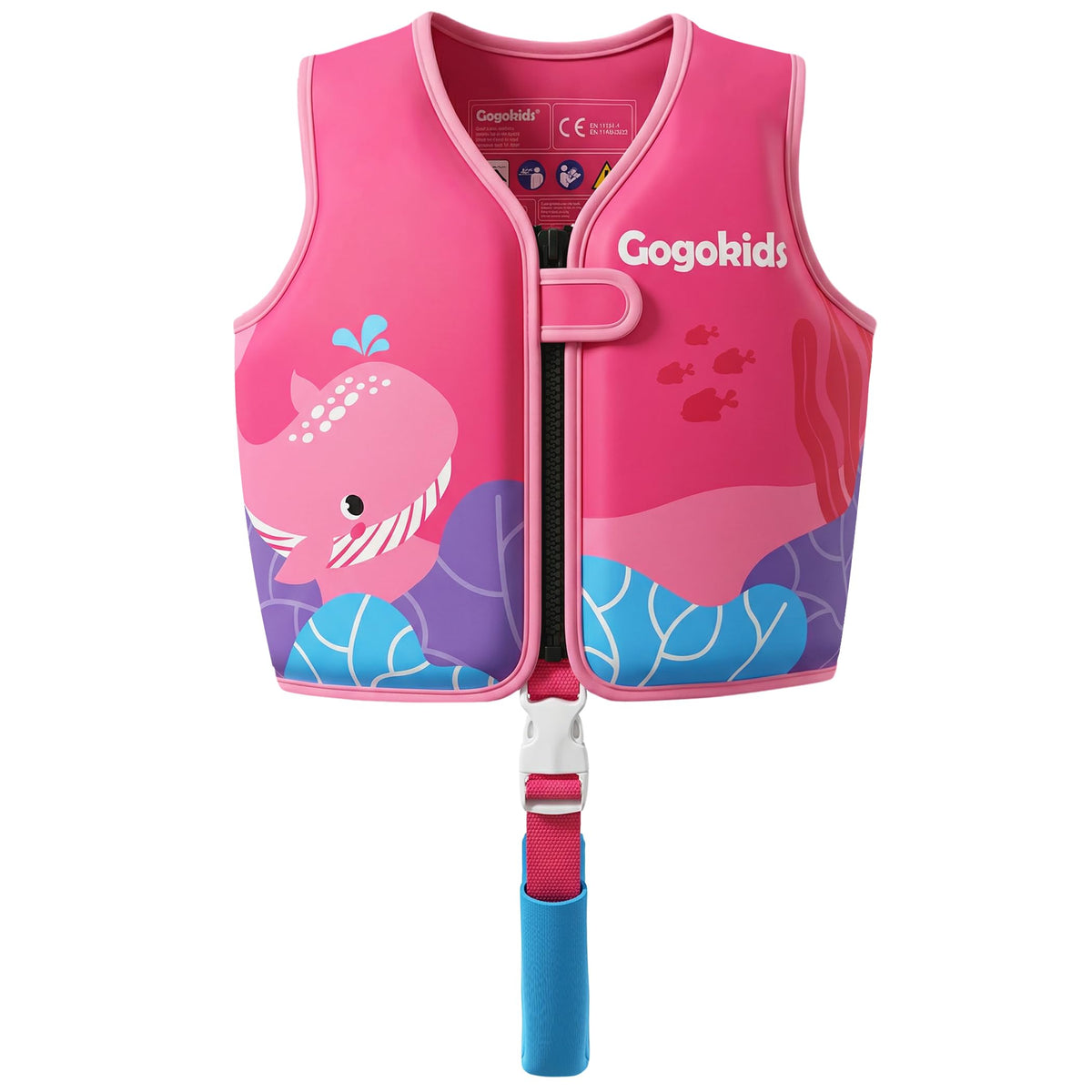 Gogokids Toddler Swim Vest Floaties, Swimming Jacket Pool Floats 33-125 lbs