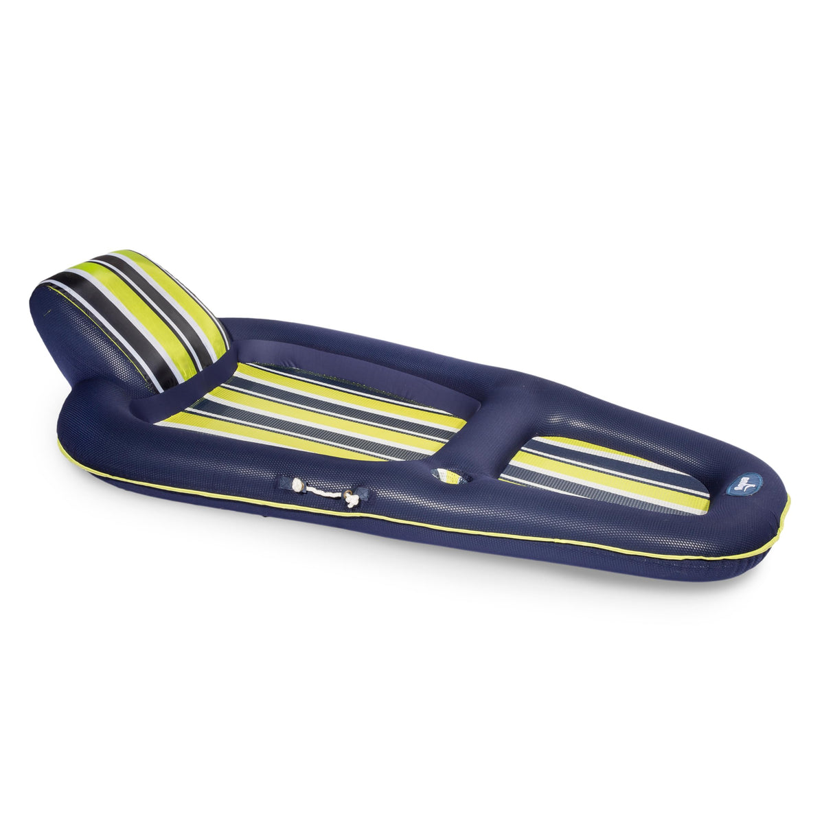 Aqua Luxury Water Pool Lounge – Extra Large – Inflatable Pool Floats for Adults with Headrest, Backrest, Footrest & Cupholder – Multiple Colors/Styles