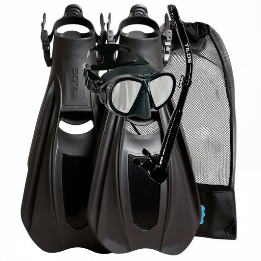 Tilos Aquastalk Diving Set with Mesh Carry Bag