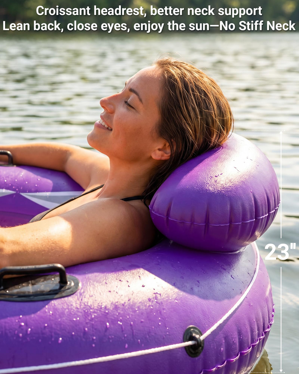 Heavy Duty River Tubes for Adult, Tube for River/Beach/Lake Floating-48''