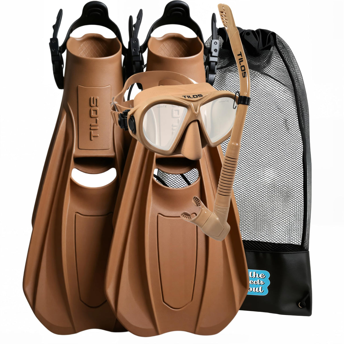 Tilos Aquastalk Diving Set with Mesh Carry Bag