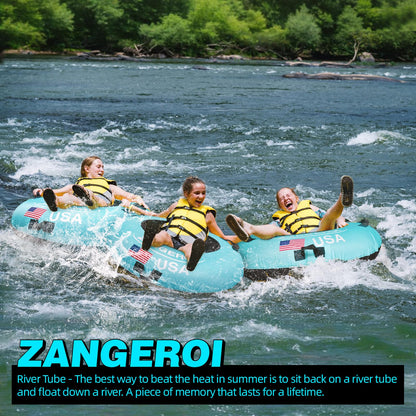 Heavy-Duty River Tube with Durable Rubber Build