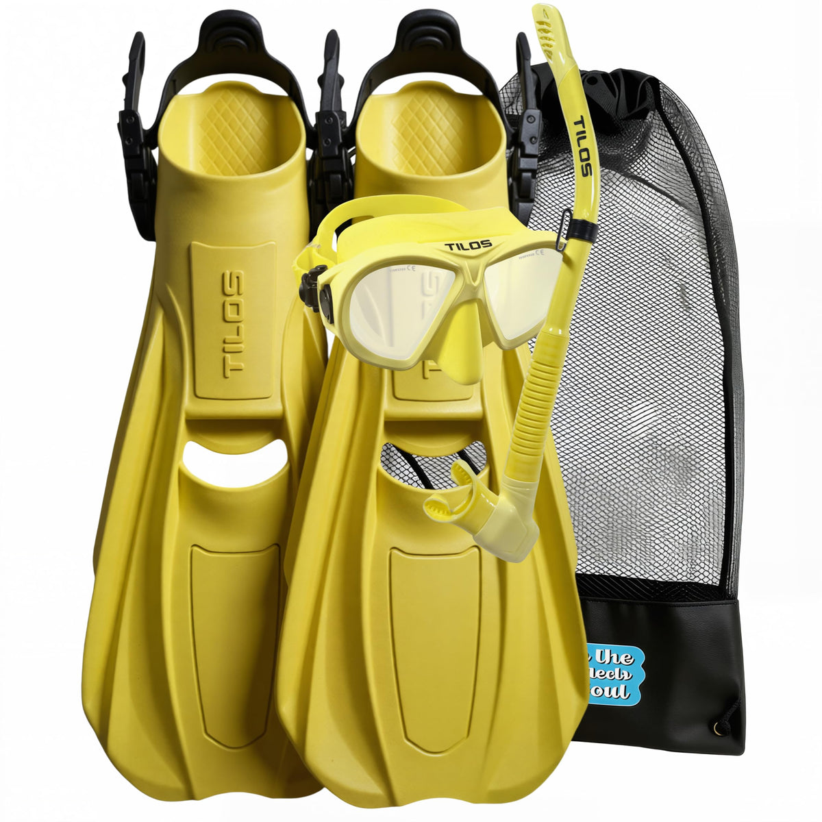 Tilos Aquastalk Diving Set with Mesh Carry Bag