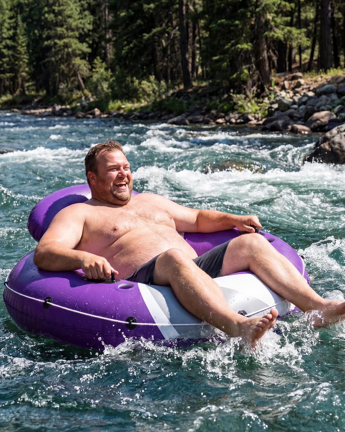 Heavy Duty River Tubes for Adult, Tube for River/Beach/Lake Floating-48''