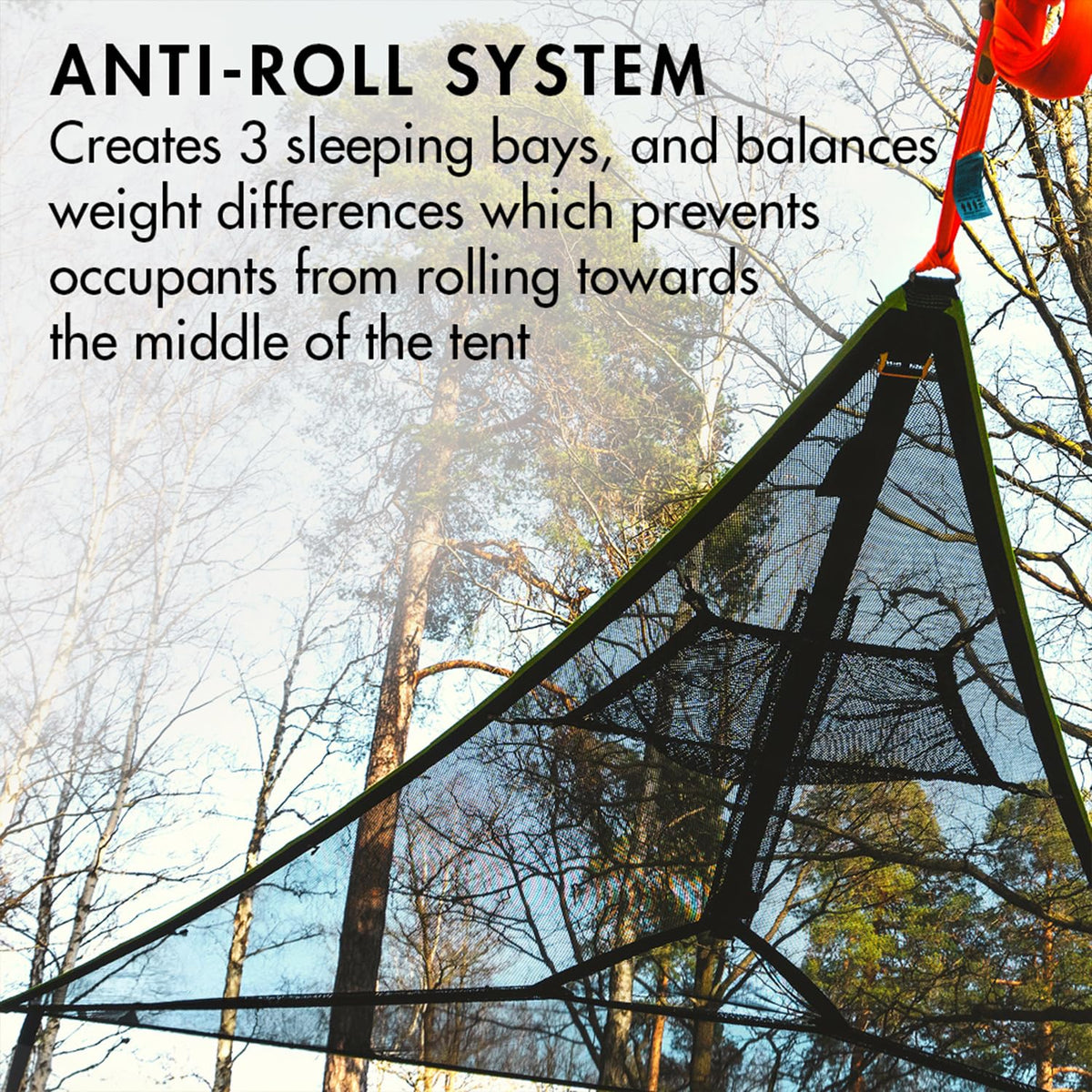 Giant Tree Hammock with Multi-Person Capacity