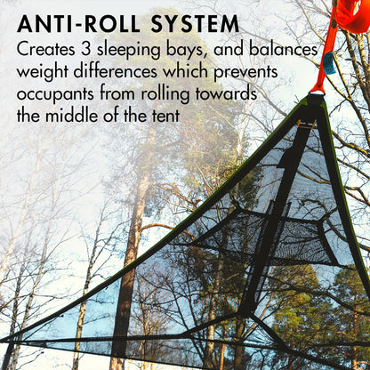 Giant Tree Hammock with Multi-Person Capacity