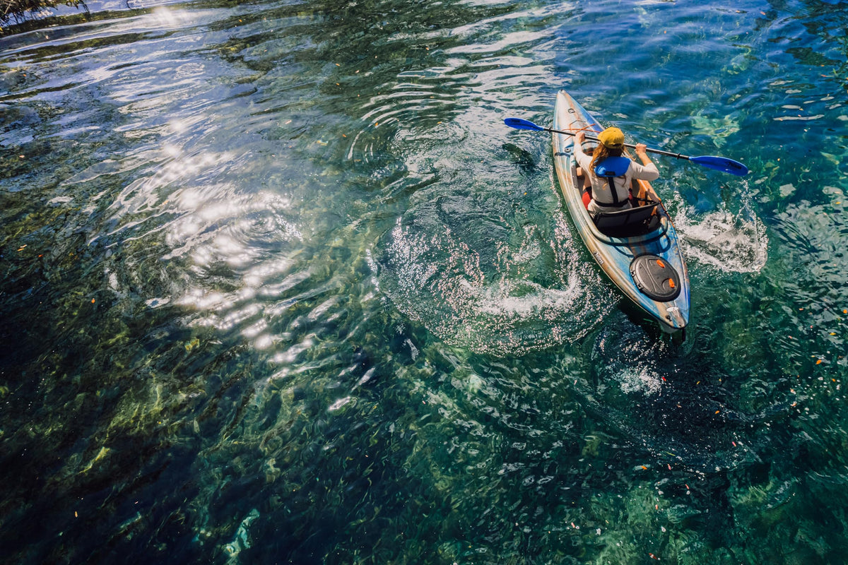 Pelican Argo 100XR - Premium Sit-in Recreational Kayak - Lightweight one Person Kayak - 10 ft